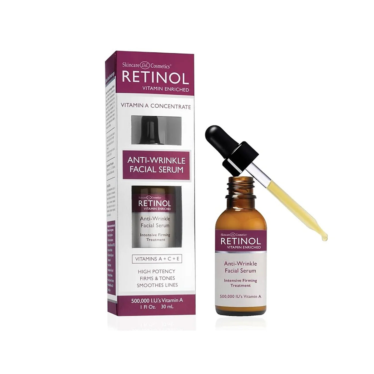 Retinol Anti-Wrinkle Facial Serum - LdeL