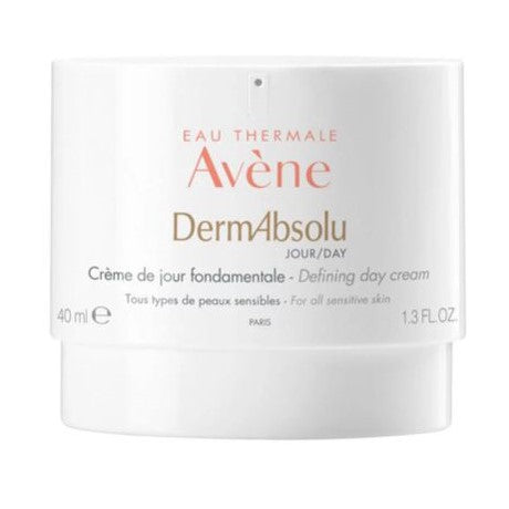 Avene DermAbsolu Day Cream packaging on a white background