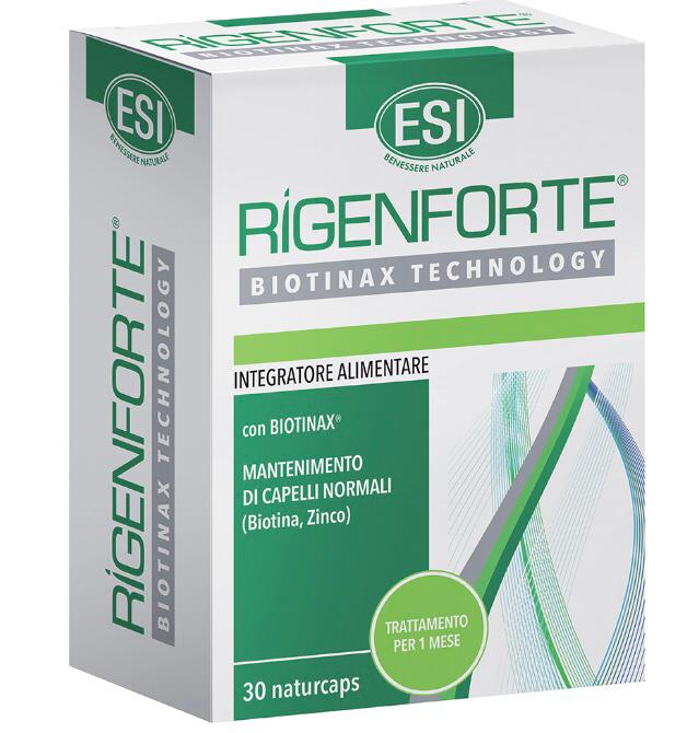 Régenforte supplement box with ESI logo on a white background