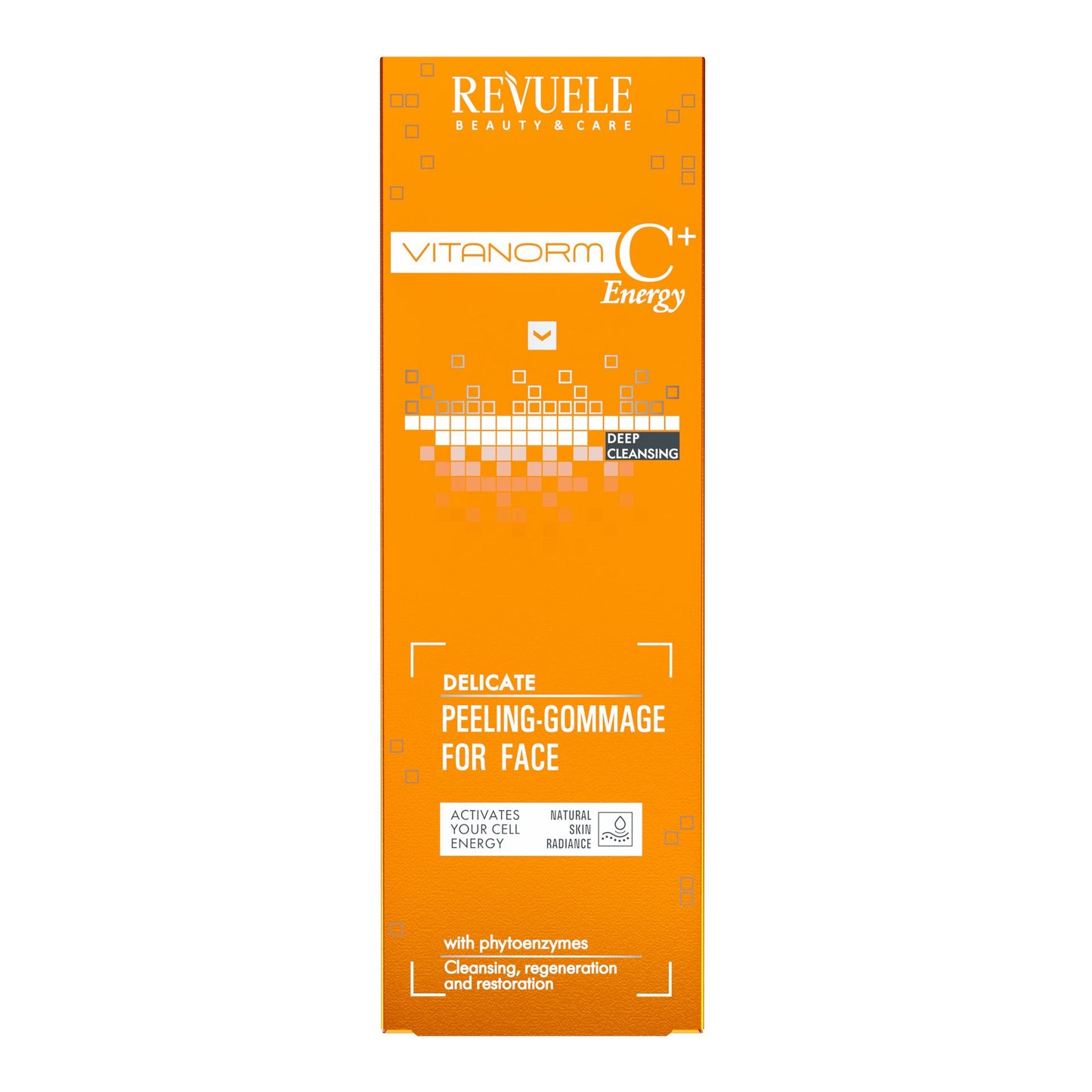 Revuele Vitanorm C+ Energy skincare product packaging on a white background