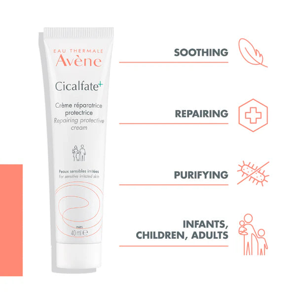 Avène Cicalfate Instant Repairing Protective Cream For Damaged Skin 100ml