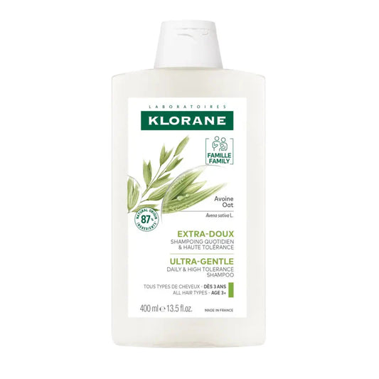 Klorane Ultra Gentle Shampoo With Oat Milk Hair 400ml
