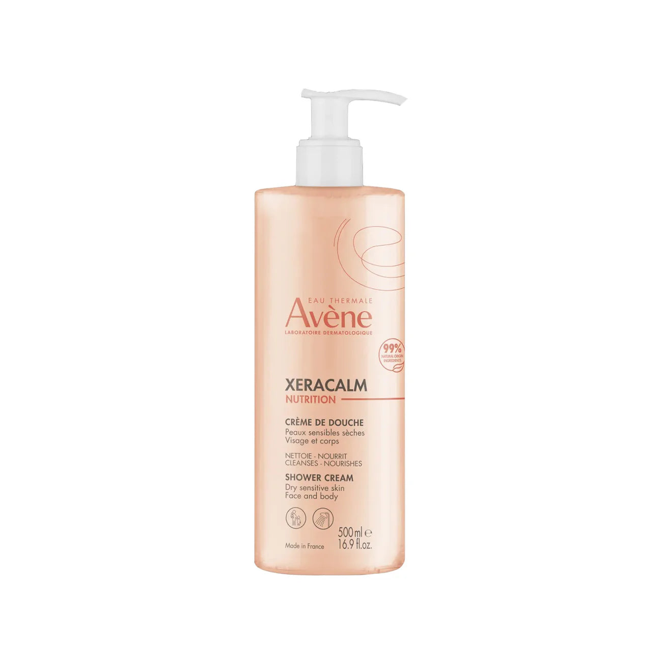 Avène XeraCalm Nutrition Shower Cream - Dry Sensitive Skin Face and Body