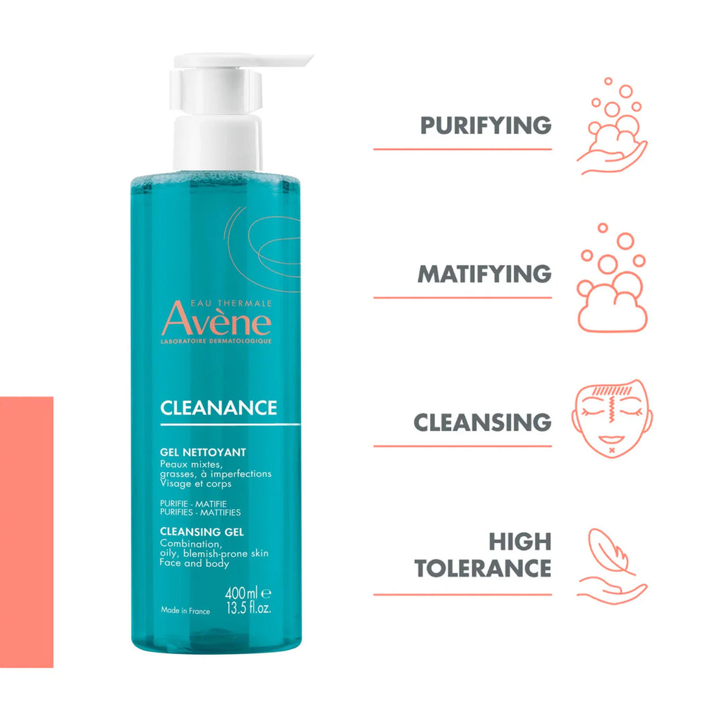 Cleanance Soap Free Cleansing Gel - Oily Blemish-Prone Skin 400ml