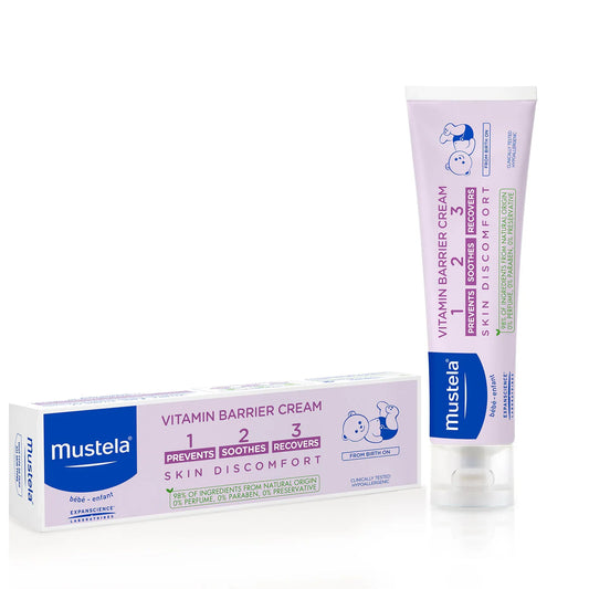 Mustela 1 2 3 Vitamin Barrier Cream
