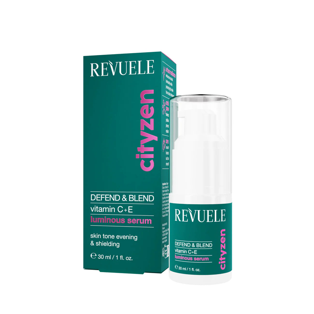 Revuele Cityzen Defend & Blend Luminous Serum Vitamin C+E 30ml