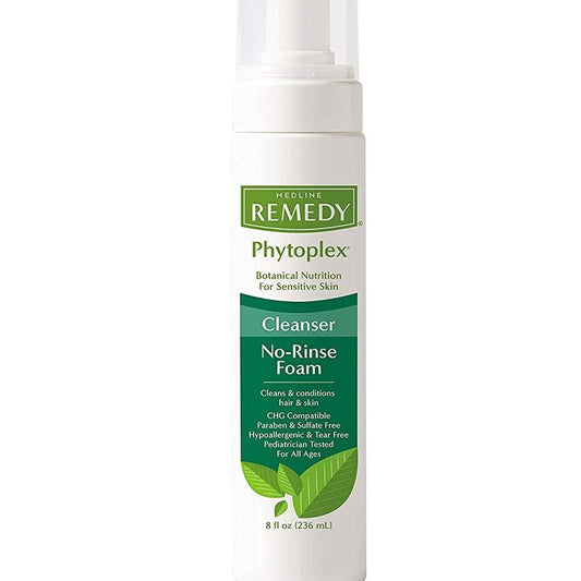 Remedy Phytoplex No-Rinse Foam Cleanser bottle on a white background