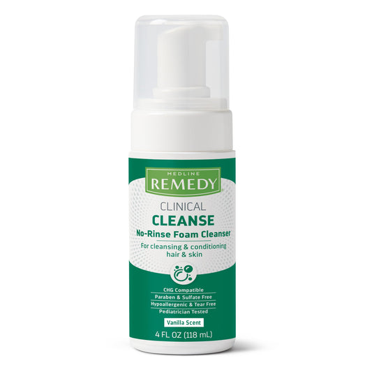 Remedy Cleanse Hydrating No Rinse Foam Cleanser with Vanilla Scent