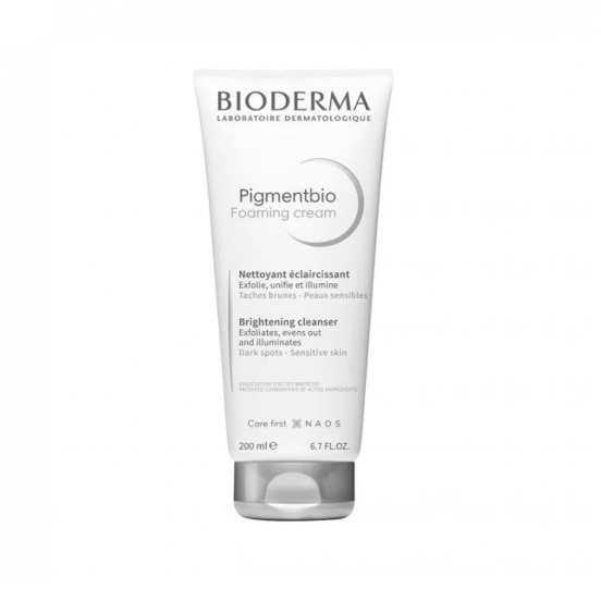 Bioderma Pigmentbio Foaming Cream on a white background