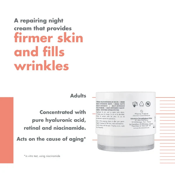 Avène Hyaluron Activ B3 Night Cream+Free Hyaluron Activ B3 Serum