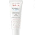 Avene Hydrance Rich Hydrating Cream tube on a white background