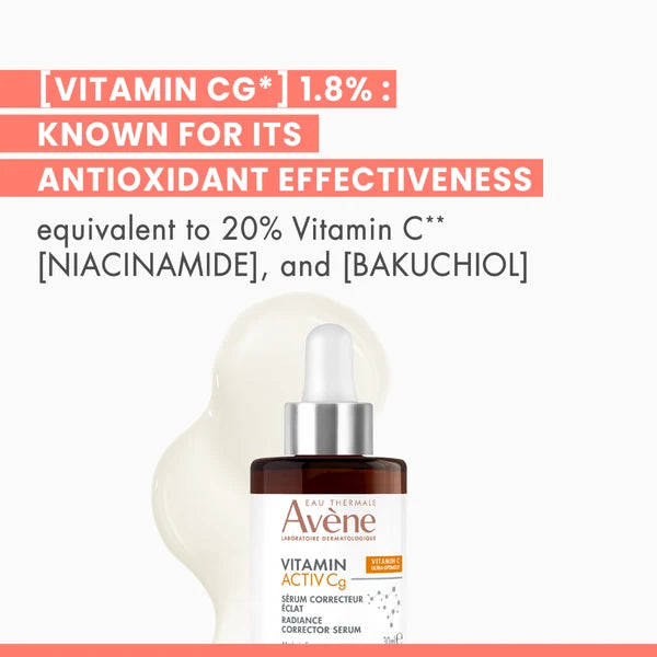 Avène Radiance Vitamin Activ Cg Serum+Avène Hydrance Aqua-Gel Buy 1 Get 1 Pouch