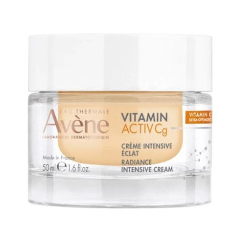 Avene Vitamin Activ C cream jar on a white background