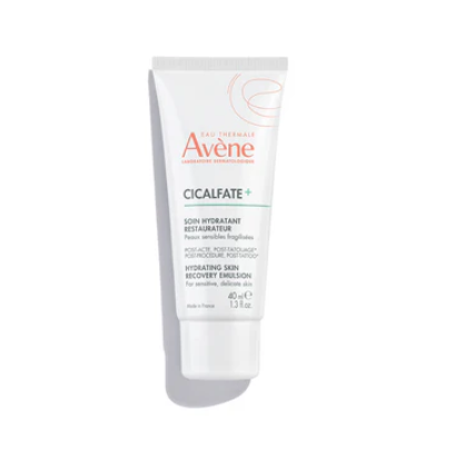 Avene Cicalfate+ emulsion tube on a white background