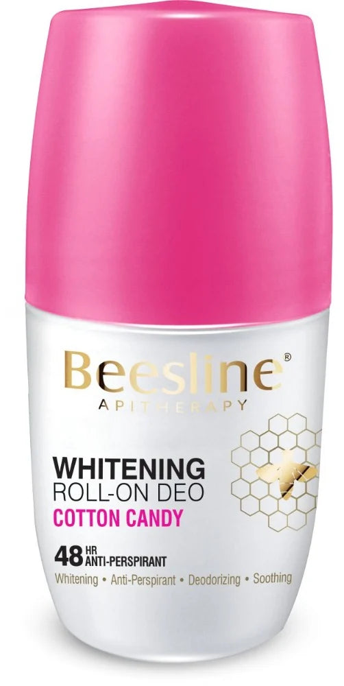 Beesline Whitening Roll-On Deodorant - Cotton Candy