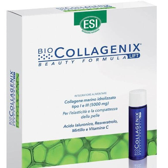 Bio Collagenix Beauty Formula Lift packaging with ESI logo on a white background