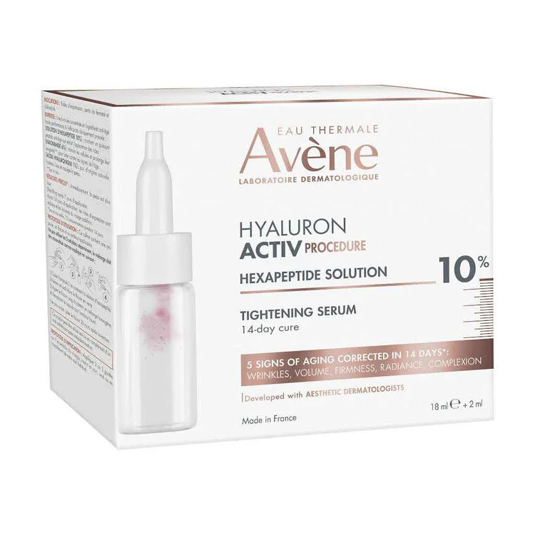 Avène Hyaluron Activ Procedure 10% Hexapeptide Solution For Wrinkles & Firmness Anti-Aging Lifting Serum 18ml