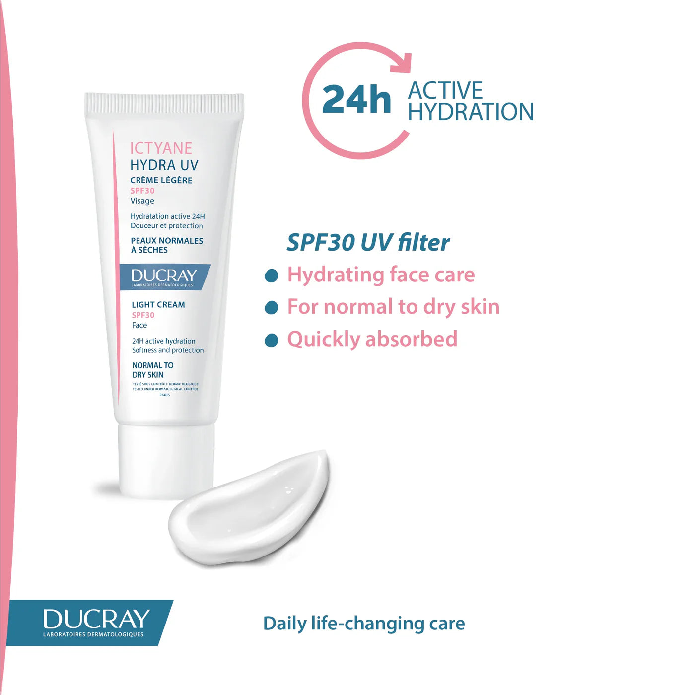 Ducray Hydra Ictyane UV 30 spf 40 ml