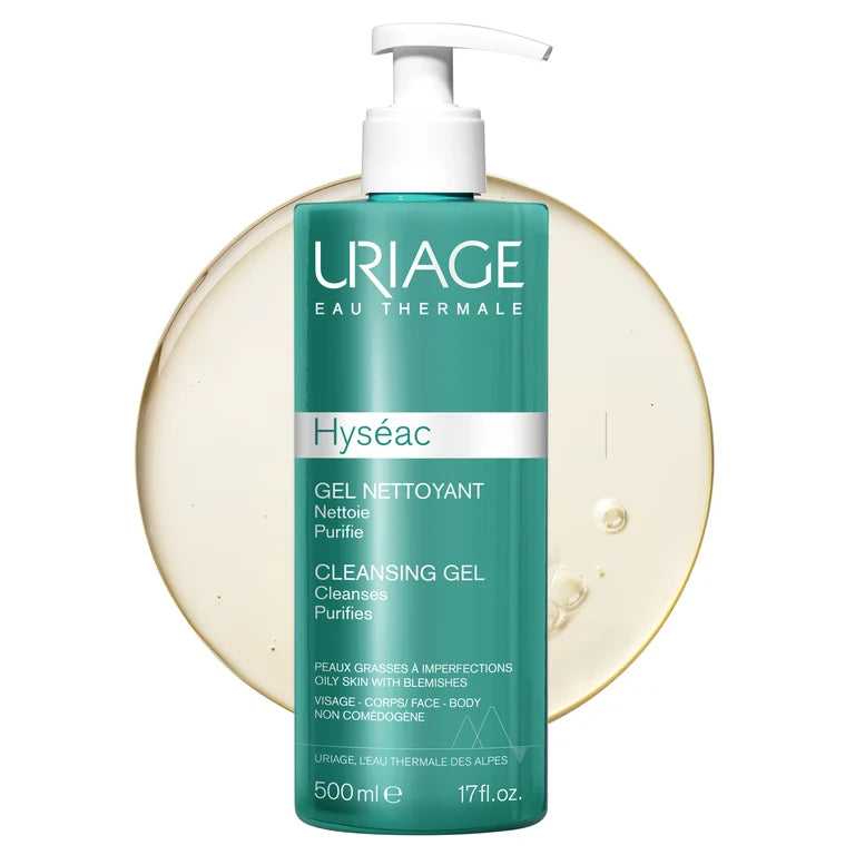 Uriage Hyséac Cleansing Gel - Combination to Oily Skin 500ml