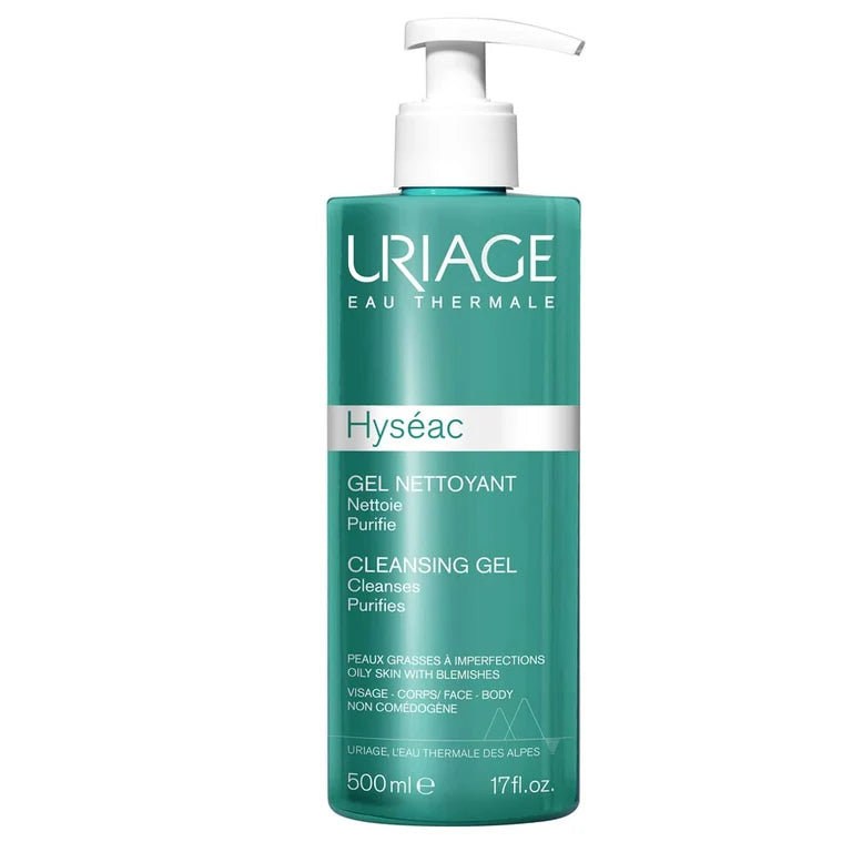 Uriage Hyséac Cleansing Gel - Combination to Oily Skin 500ml