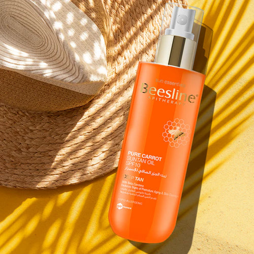 Beesline Pure Carrot Suntan Oil SPF10 200 ML