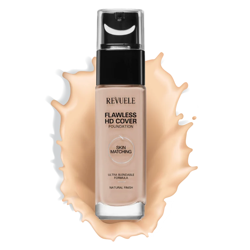 Revuele Flawless Hd Cover Foundation 02 Vanilla