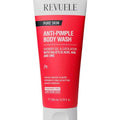 Revuele Anti-Pimple Body Wash tube on a white background
