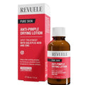 Revuele Anti-Pimple Drying Lotion bottle and packaging on a white background