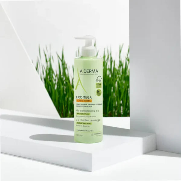 A-Derma Exomega Control Gel 2In1 For Eczema Prone Skin 500ml