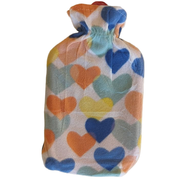 Hot water bag colorful