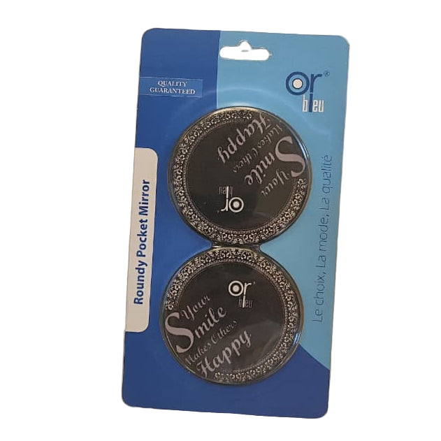 Pocket mirror double sided