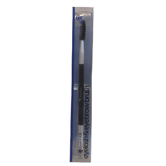 Double ended eyebrow and eyeshadow brush