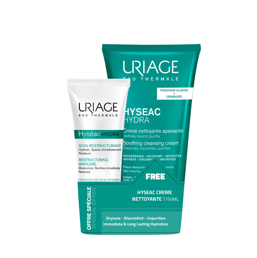 Hyseac Uriage Hyseac Hydra Creme Apaisante + FREE Hyseac Hydra Creme Nettoyante