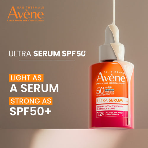 Avène Ultra Light Hydrating Hyaluronic Acid Serum Sunscreen SPF50
