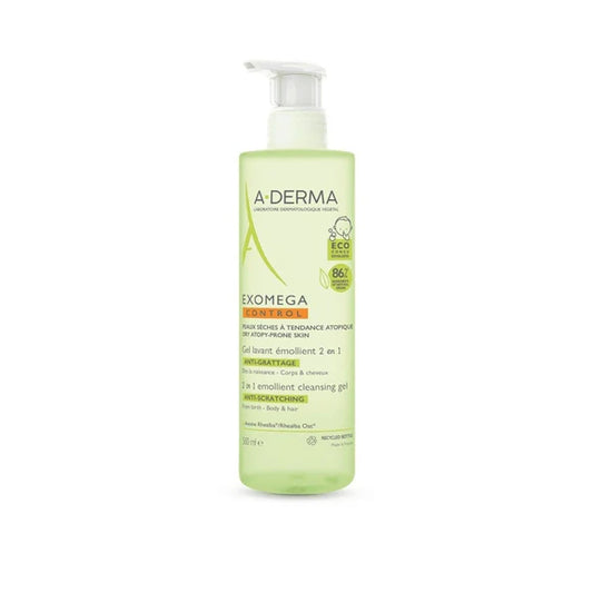 A-Derma Exomega Control Emollient Cleansing Gel
