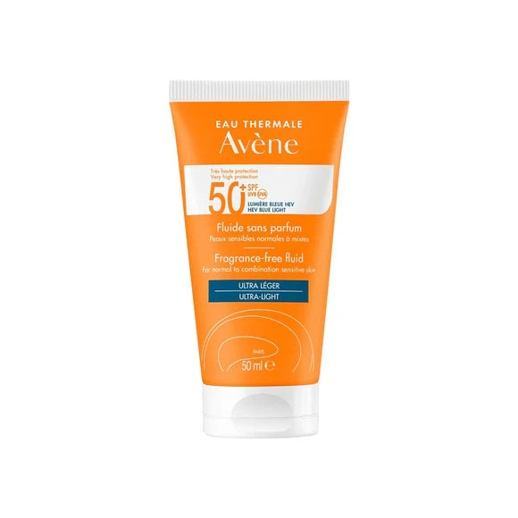 Avene Fluid Sunscreen For Normal To Combination Sensitive Skin 50 ml