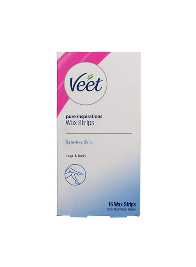 Veet Wax Strips - Legs And Body Pure Inspirations