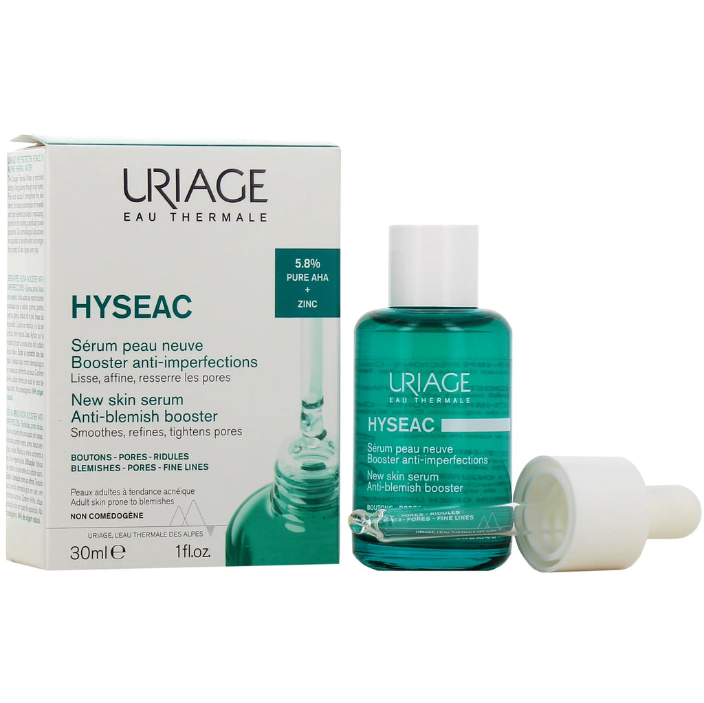 Uriage Hyseac Serum Peau Neuve - Anti-Imperfection Serum for Clear and Smooth Skin 30ml