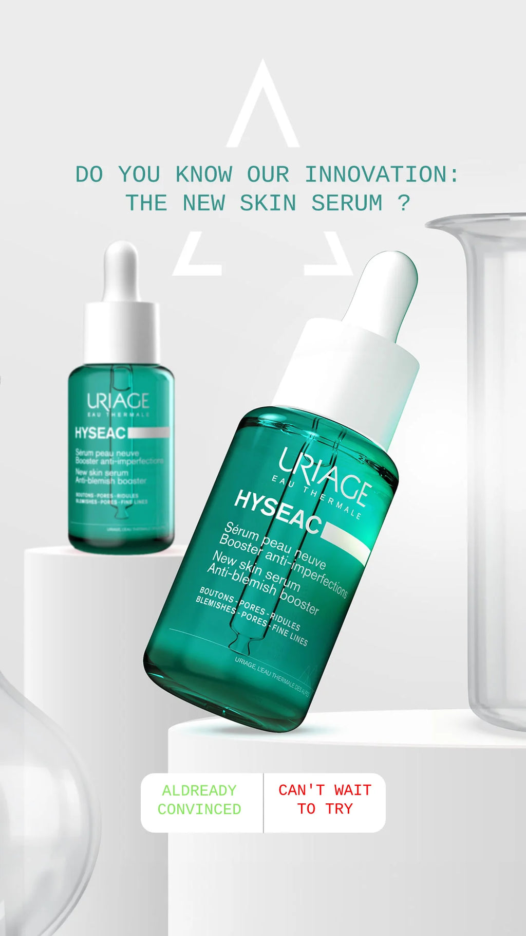 Uriage Hyseac Serum Peau Neuve - Anti-Imperfection Serum for Clear and Smooth Skin 30ml