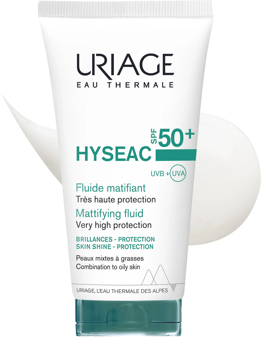 يورياج هيساك SPF50+ سائل مطفئ للمعان