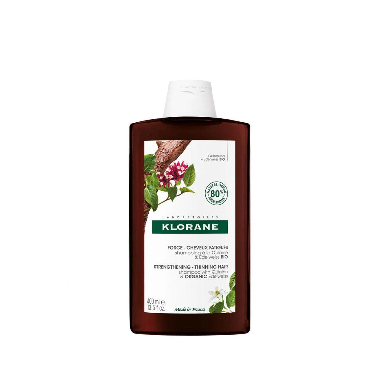 Klorane Strengthening & Revitalizing Shampoo with Quinine and B Vitamins 200ml