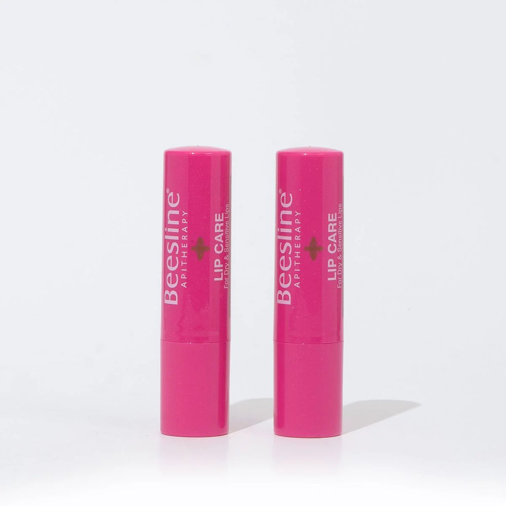 Beesline lip balm - shimmery strawberry
