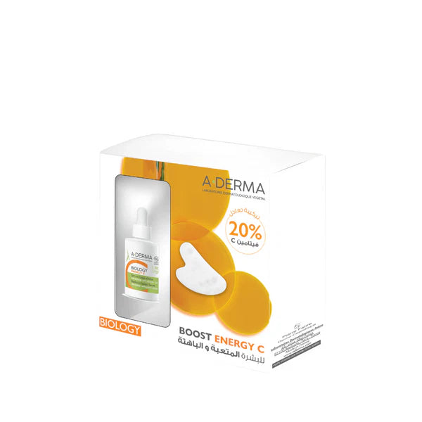 A-Derma Biology Energy Serum + Free Guacha Set