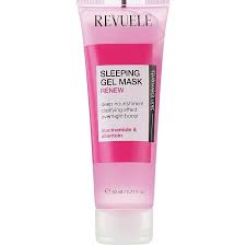Reveive Sleeping Gel Mask tube on a white background