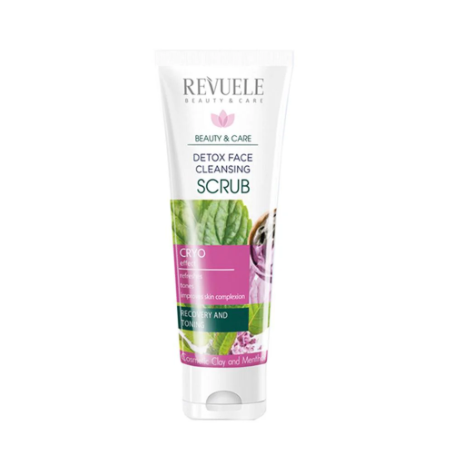 Revuele Detox Face Cleansing Scrub on a white background