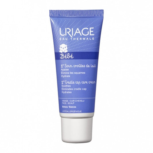Uriage Bébé créme tube on a white background
