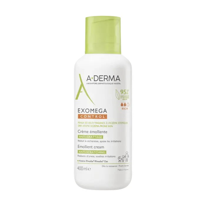 A-Derma Exomega Control Cream For Eczema Prone Skin 400ml