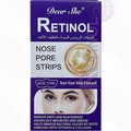 Dear She Retinol nose pore strips packaging on a white background